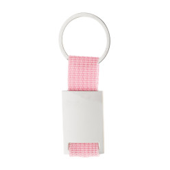 Poxil rose argenté porte-clés 