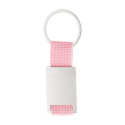 Poxil rose argenté porte-clés 