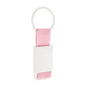 Poxil rose argenté porte-clés 