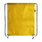 Redraw yellow  RPET drawstring bag 