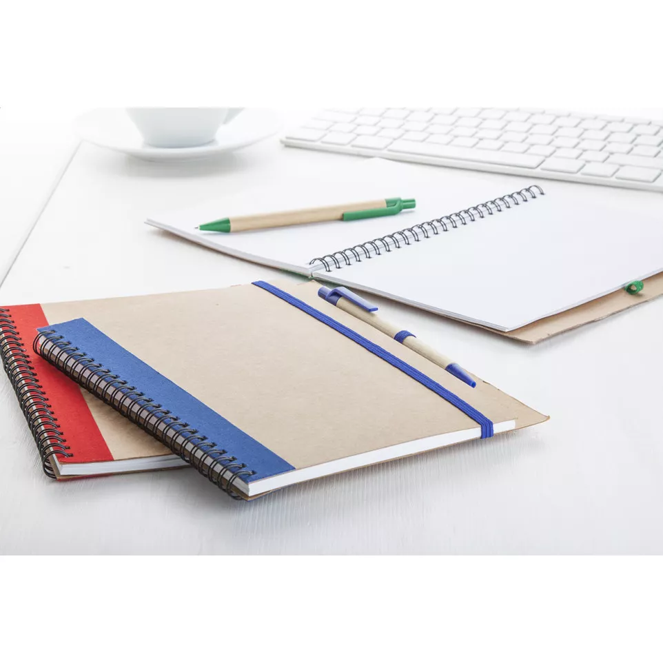 Platanus A5 dark blue natural notebook 