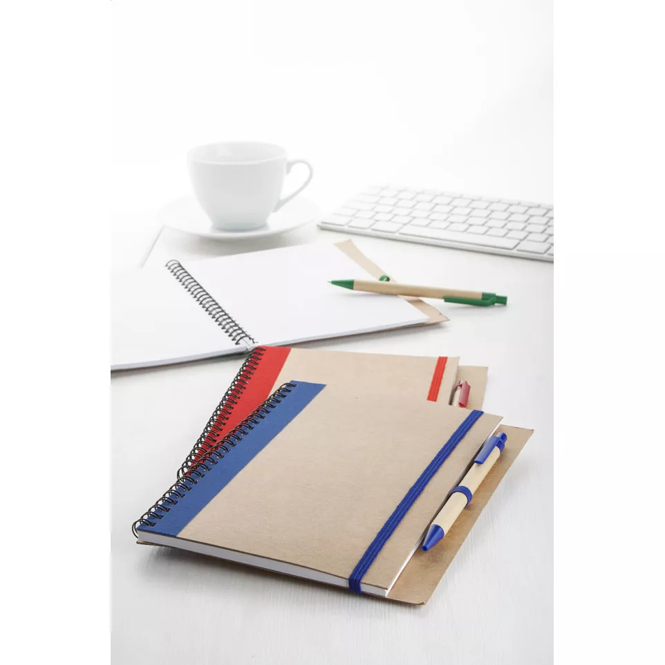 Platanus A5 dark blue natural notebook 