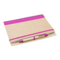 Platanus A5 fuchsia natuurlijk notitieboek 
