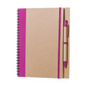 Platanus A5 fuchsia naturelle bloc-notes 