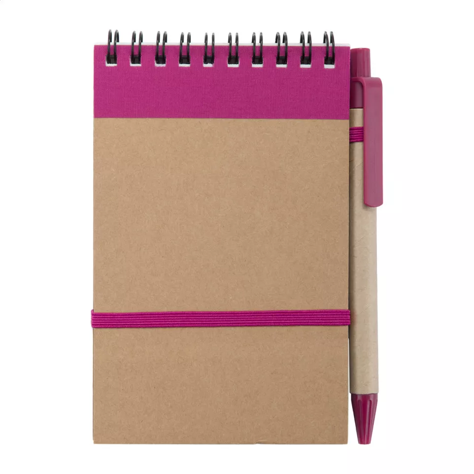 Platanus A6 pink natural notebook 