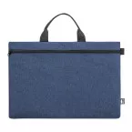 Slidox dark blue  RPET document bag 