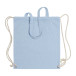 Holbery licht blauw  trekkoord tas 