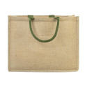 Pantai vert naturelle sac de plage ou sac à provisions 