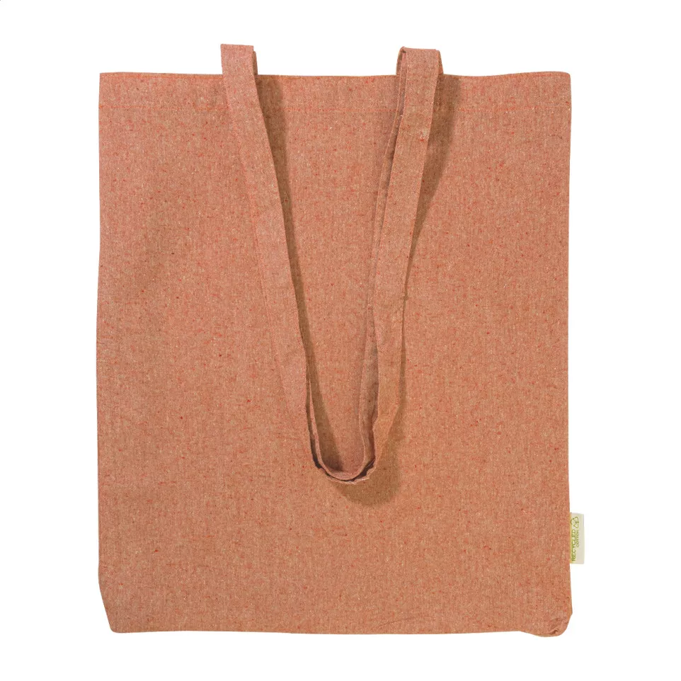 Recote orange  cotton shopping bag 