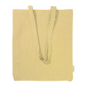 Recote yellow  cotton shopping bag 