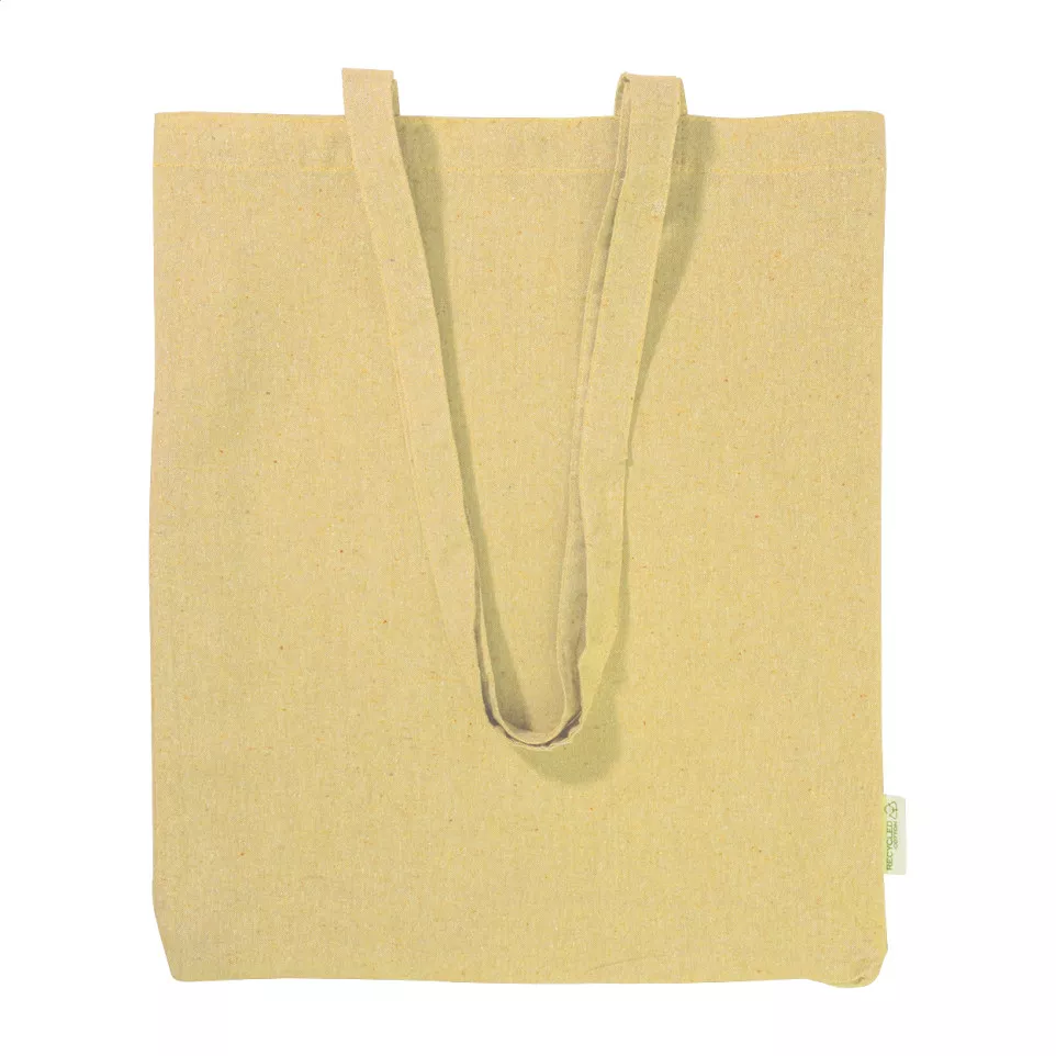 Recote jaune  tote bag en coton 
