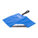 Fanseat Fold zwart wit custom made RPET-kussen 