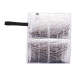 Fanseat Fold noir blanc Coussin sur mesure 