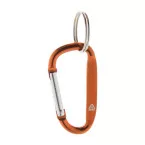 Ralubiner oranje  sleutelhanger 