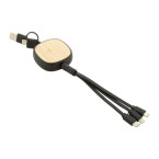 Rabsle zwart  USB-oplaadkabel 