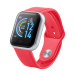 Wristo rood  slim horloge 