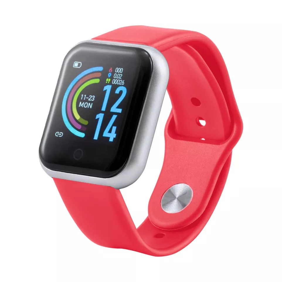 Wristo rood  slim horloge 