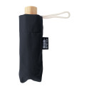 Miniboo noir  Parapluie pliant en RPET 