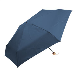 Miniboo bleu foncé  Parapluie pliant en RPET 