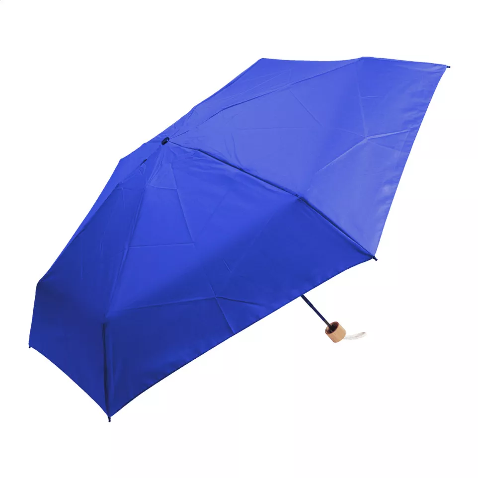 Miniboo blauw  RPET-mini-paraplu 