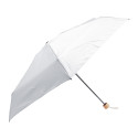 Miniboo blanc  Parapluie pliant en RPET 