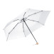 Miniboo blanc  Parapluie pliant en RPET 