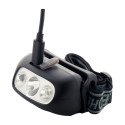 Rexplorer zwart  oplaadbare koplamp 