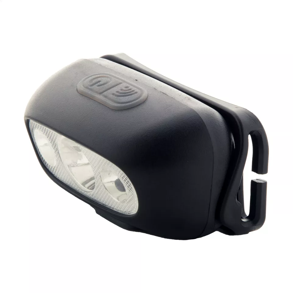Rexplorer zwart  oplaadbare koplamp 