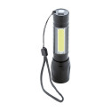 Chargelight Zoom zwart  oplaadbare zaklamp 