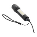 Chargelight Zoom zwart  oplaadbare zaklamp 