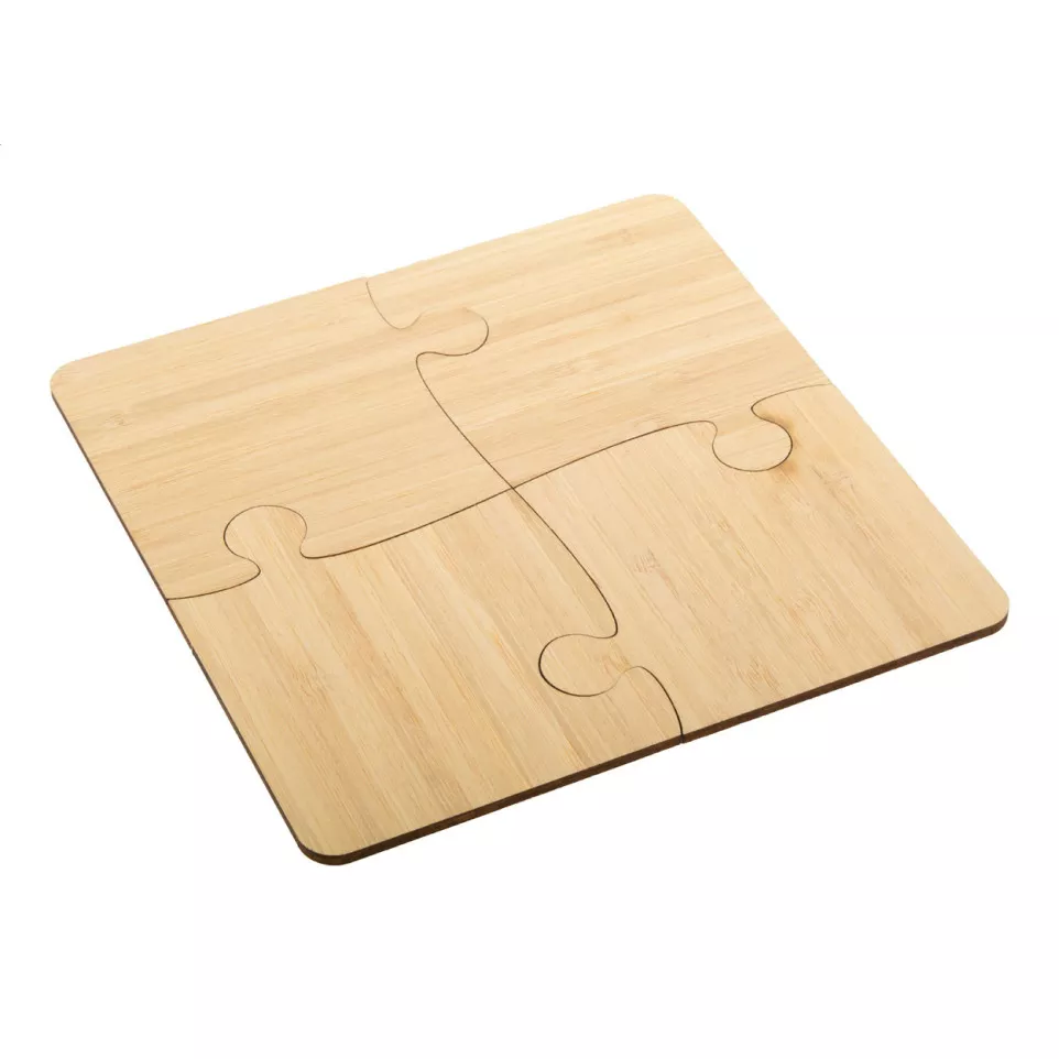 Zhuzzle natuurlijk  puzzel onderzetter 