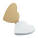 CreaStick Heart Eco natural  custom sticky notepad 
