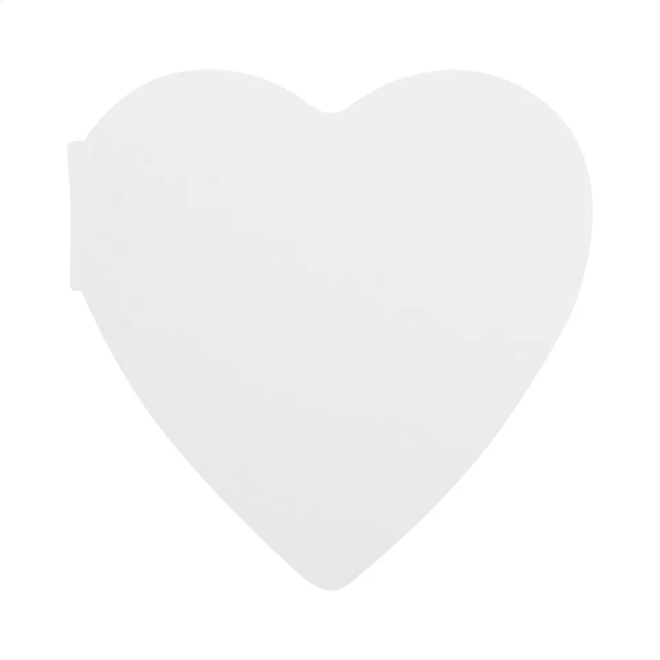 CreaStick Heart white  custom sticky...