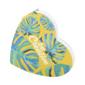 CreaStick Heart blanc  bloc-notes autocollant personnalisé 