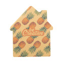 CreaStick House Eco naturelle  bloc-notes autocollant personnalisé 