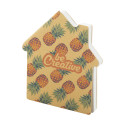 CreaStick House Eco naturelle  bloc-notes autocollant personnalisé 