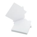 CreaStick House blanc  bloc-notes autocollant personnalisé 