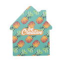 CreaStick House white  custom sticky notepad 