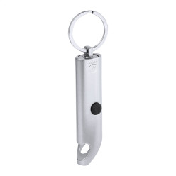 Rutto argenté  lampe de poche décapsuleur 