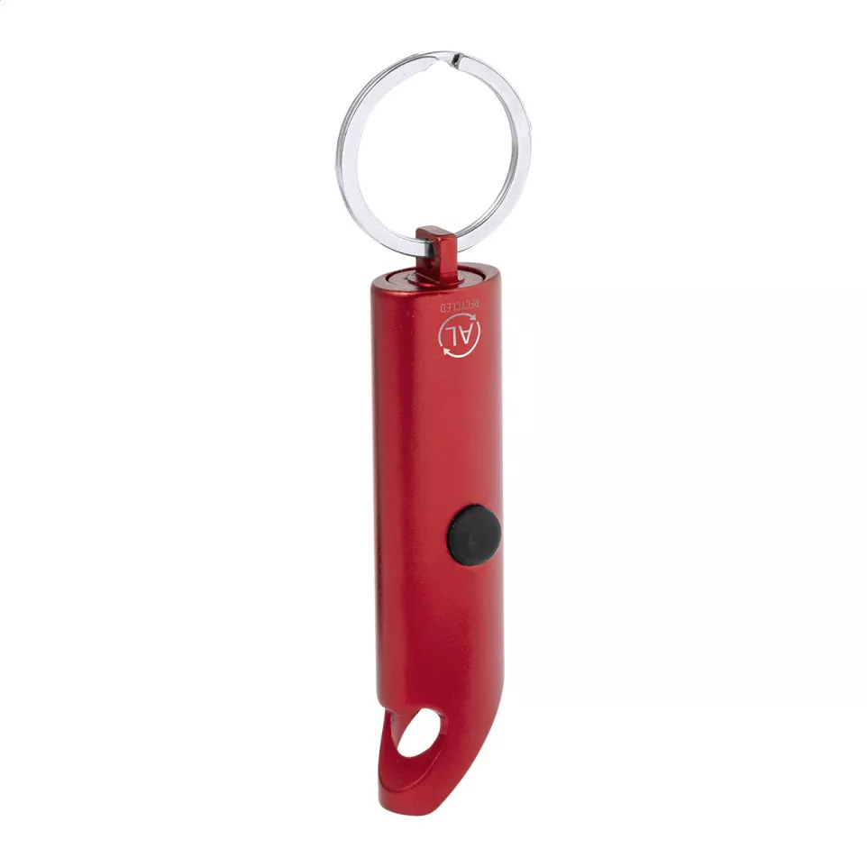 Rutto red  bottle opener flashlight 