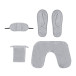 Soppe grey  RPET travel set 