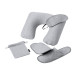 Soppe grey  RPET travel set 