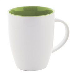 Maia vert citron blanc mug  
