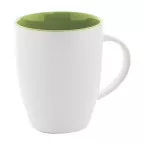 Maia vert citron blanc mug  