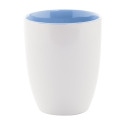 Maia light blue white mug 