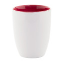 Maia red white mug 