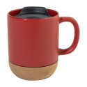 Komagu red  mug 
