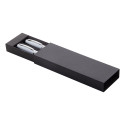 Redivi blanc  parure stylo métal 