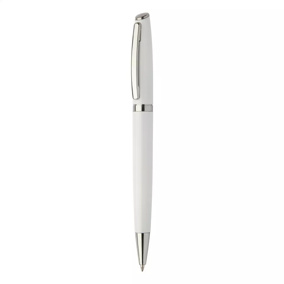 Redivi blanc  parure stylo métal 