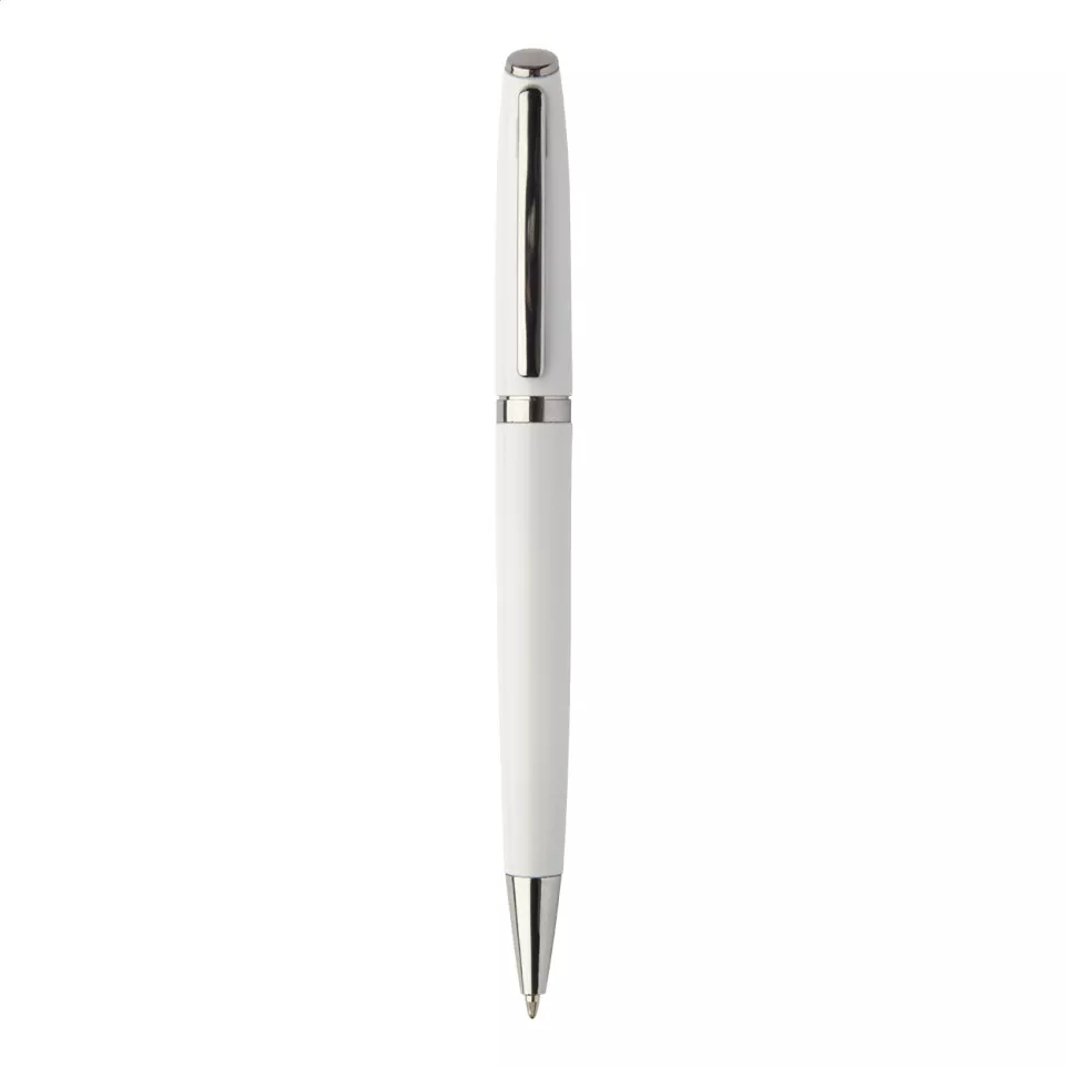 Redivi blanc  parure stylo métal 